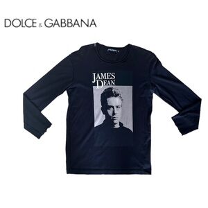 Dolce & Gabbana James Dean Long-Sleeve Tee